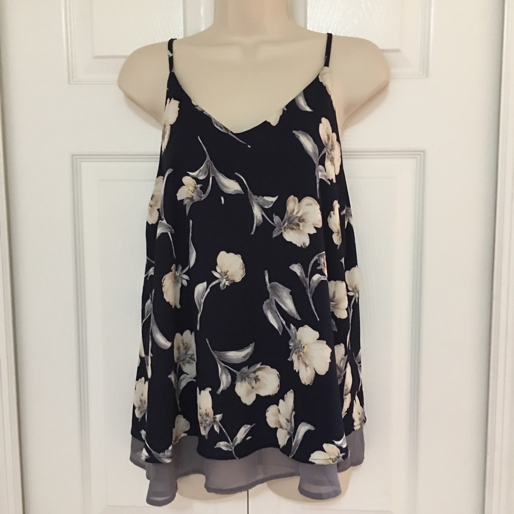 Sienna Sky floral strap blouse